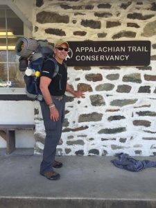 Mike hiked 335 miles of the Appalachian Trail in 2016.