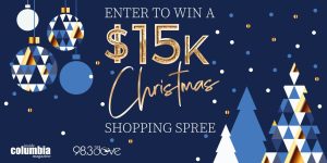Enter to win a $15K Christmas Shopping Spree