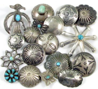 navajo buttons