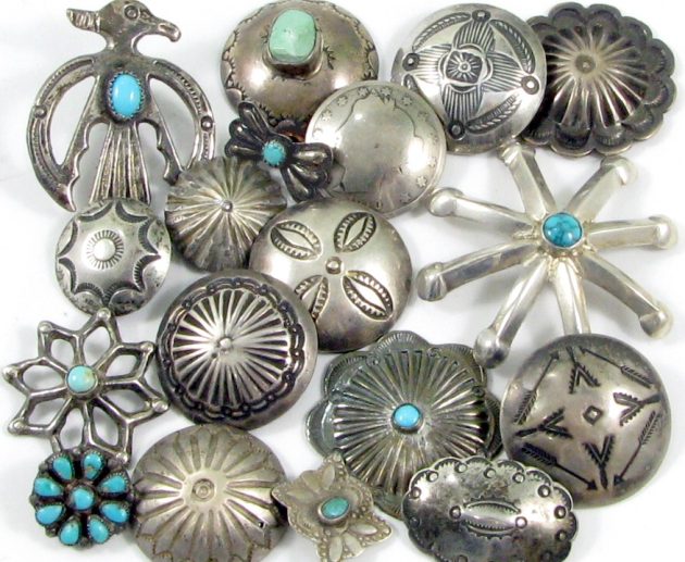 navajo buttons