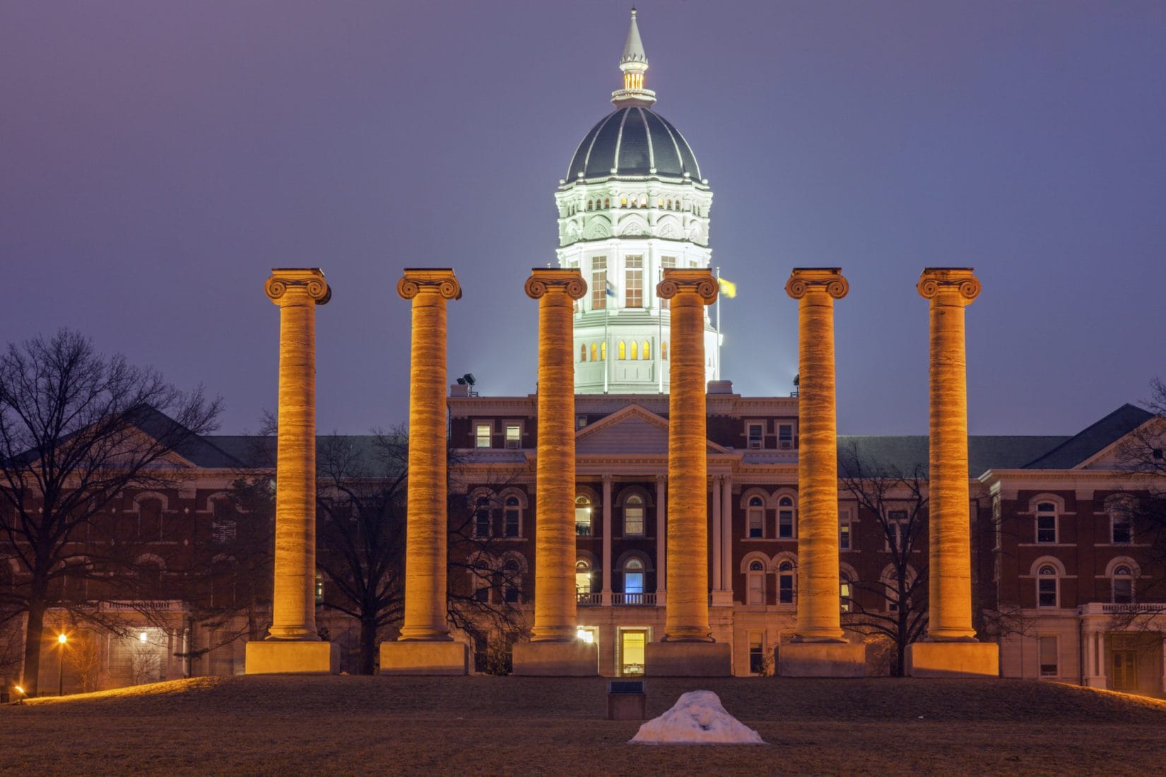 Dome Lighting Ceremony to Light The Sky Inside Columbia