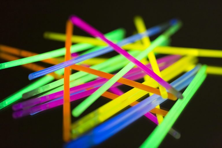 Colorful,Fluorescent,Light,Neon,On,Black,Background, glow