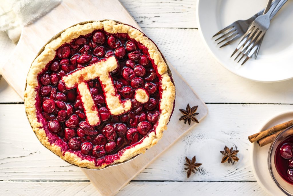 Pi,Day,Cherry,Pie,-,Homemade,Traditional,Cherry,Pie,With