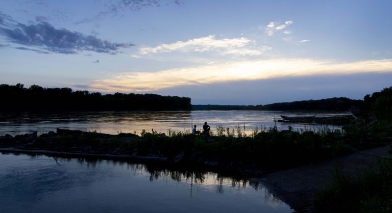 Cooper's Landing is a perfect spot to enjoy the Missouri River scenery.